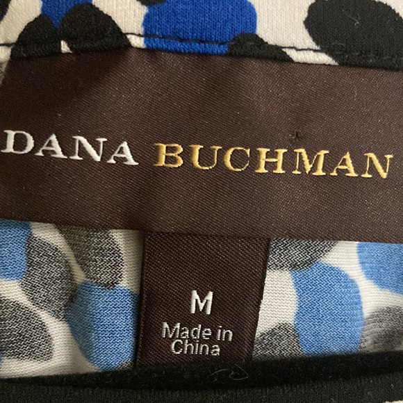 Dana Buchman Stretchy Diamond/Splotch Tunic - Picture 10 of 11